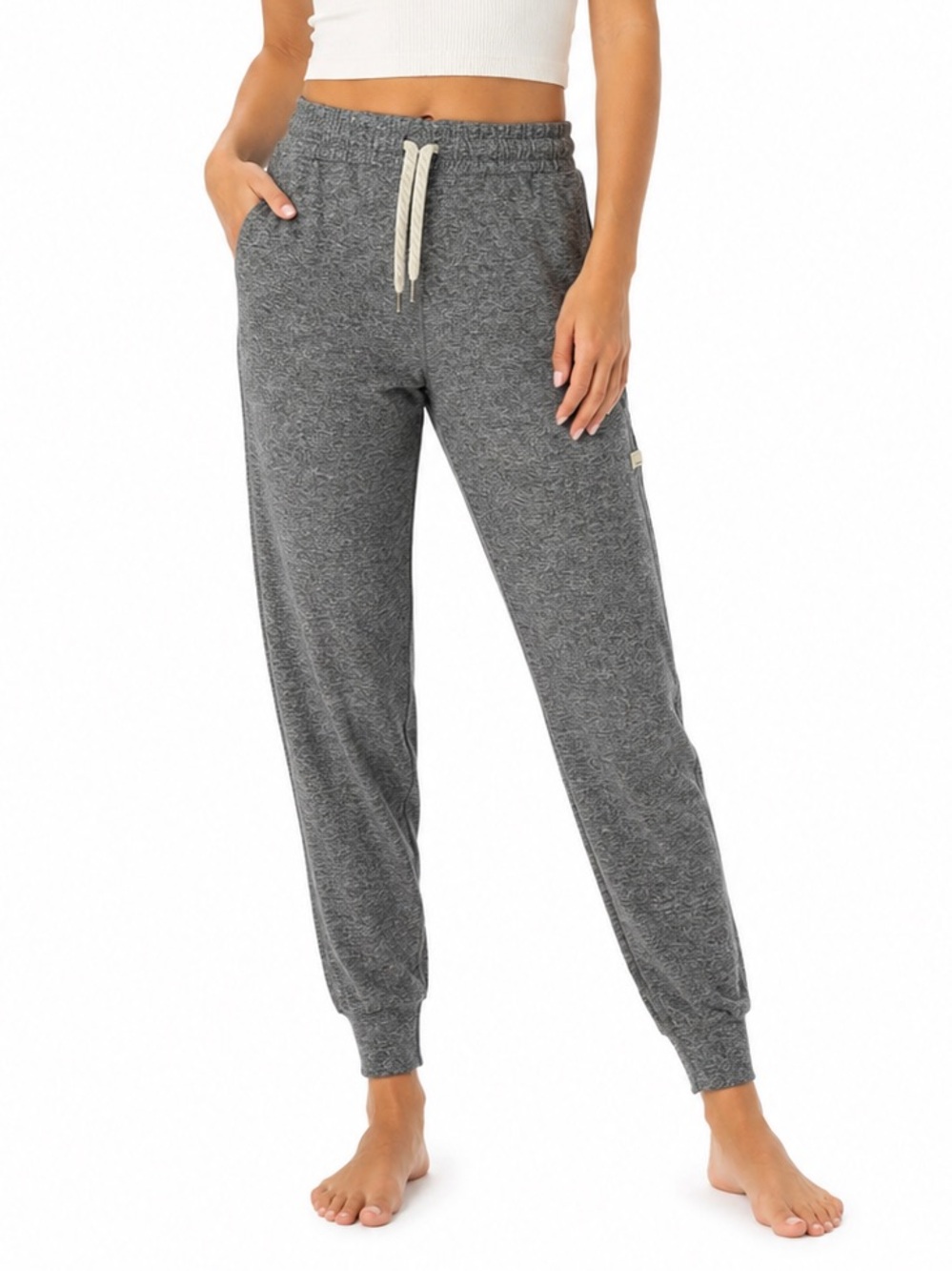 Vuori Performance Jogger Heather Gray DreamKnit Joggers Small Soft Cozy